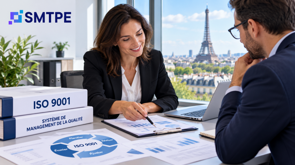 Cabinet conseil ISO 9001 à Paris (SMTPE)