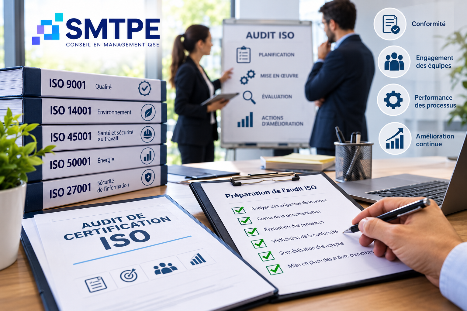 Préparer un audit de certification ISO