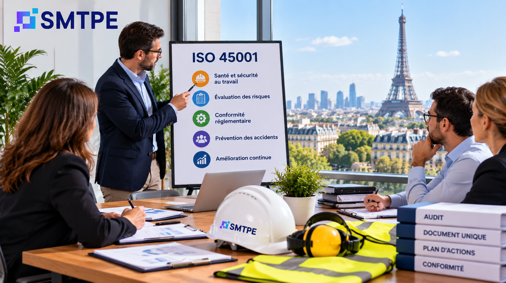 ISO 45001 à Paris