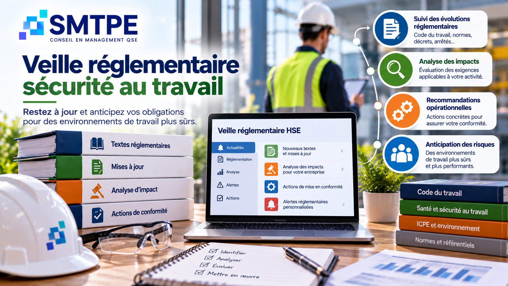 Veille réglementaire sécurité au travail
